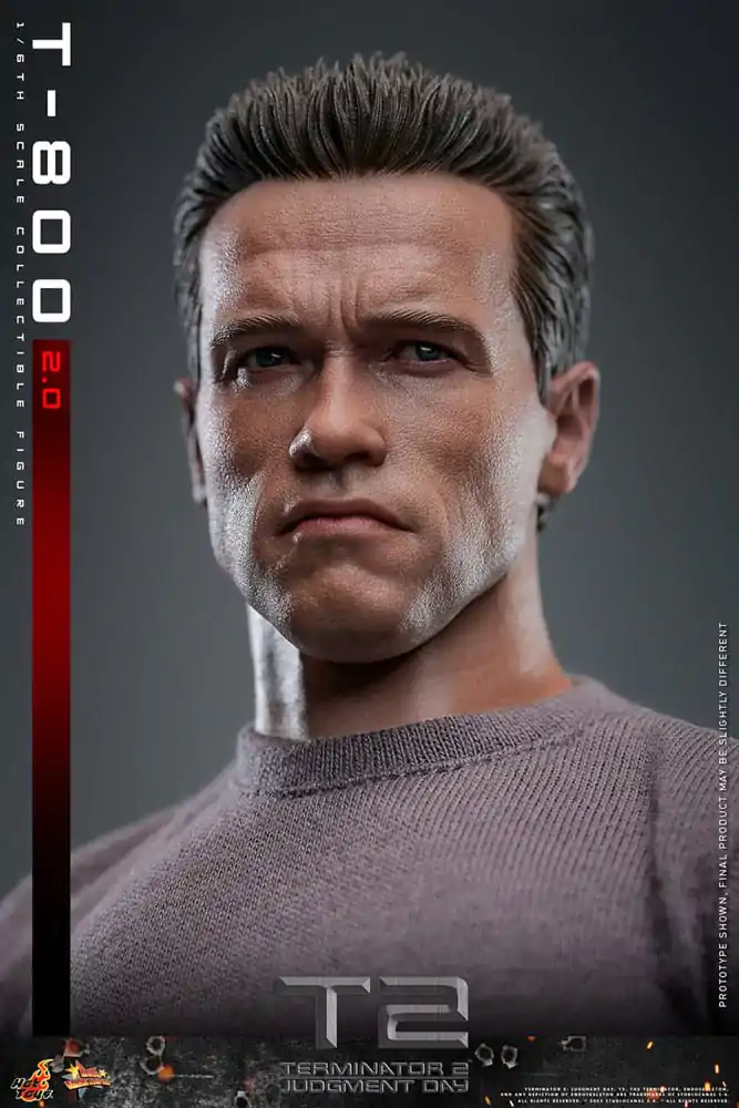 Terminator 2 Movie Masterpiece Figurka Akcji 1/6 T-800 2.0 32 cm zdjęcie produktu