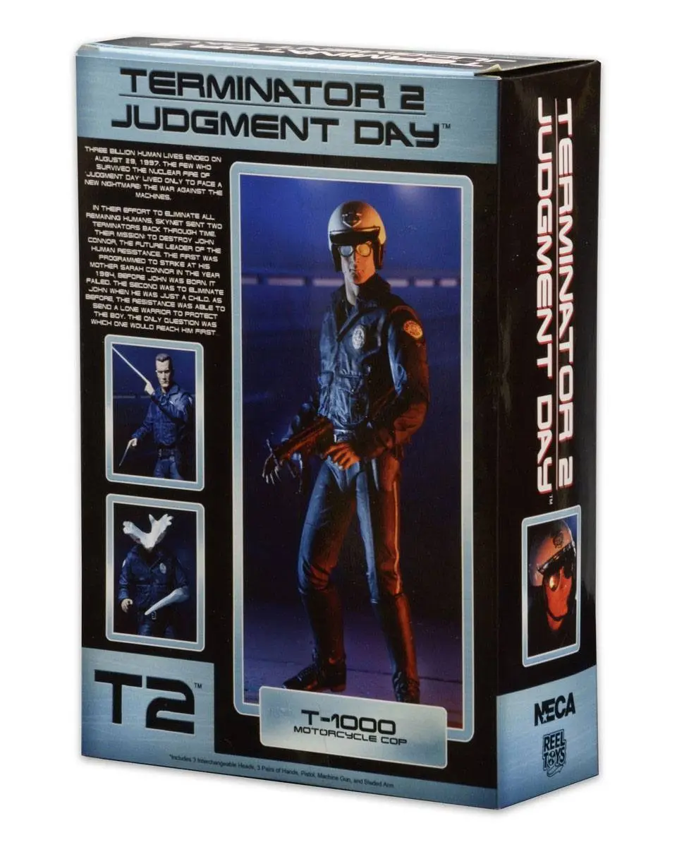 Terminator 2 Figurka Akcji Ultimate T-1000 (Motorcycle Cop) 18 cm zdjęcie produktu