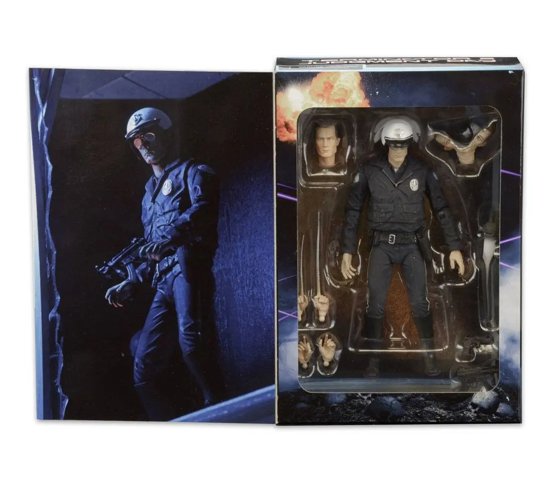 Terminator 2 Figurka Akcji Ultimate T-1000 (Motorcycle Cop) 18 cm zdjęcie produktu