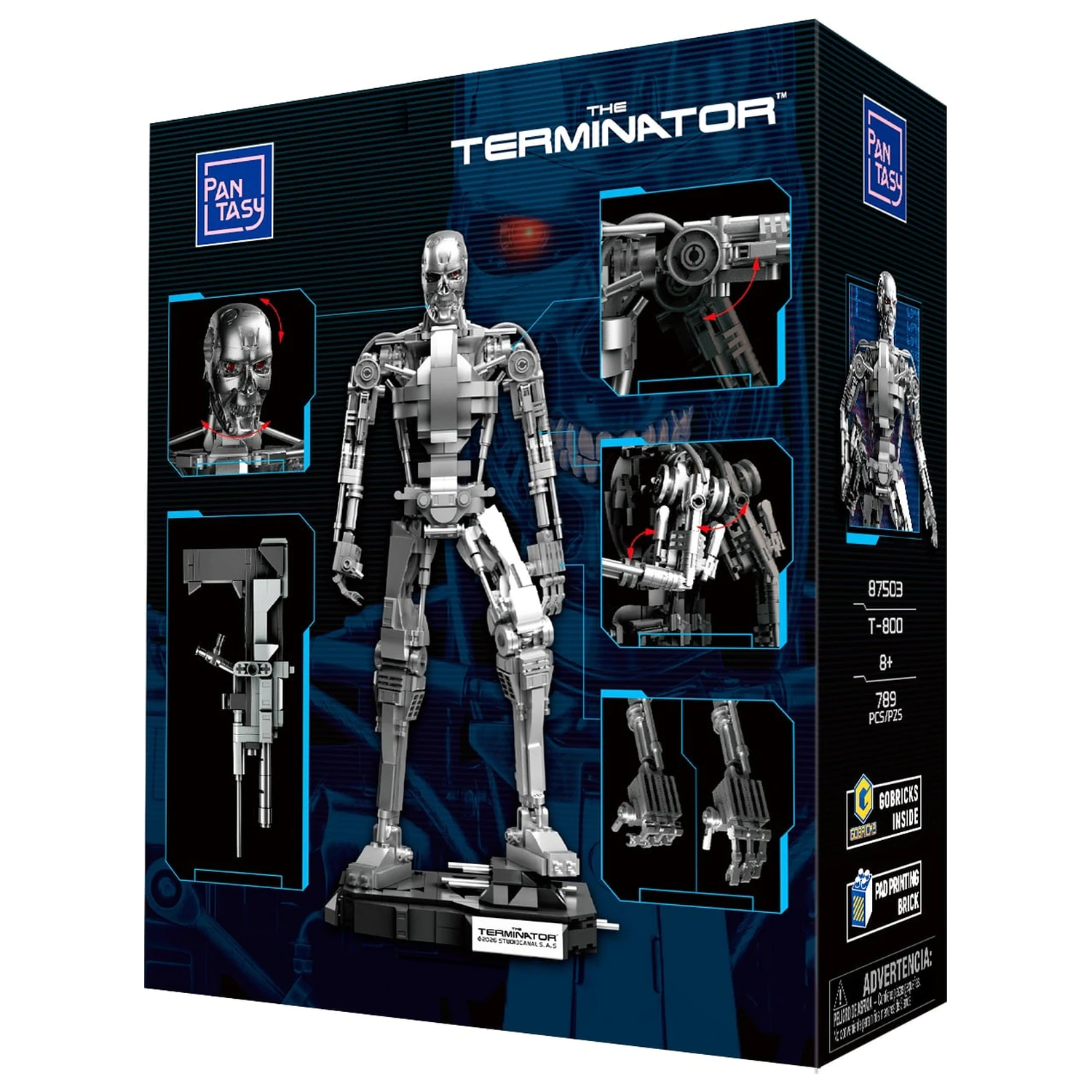 Terminator T-800 Klocki Konstrukcyjne 789 szt. zdjęcie produktu