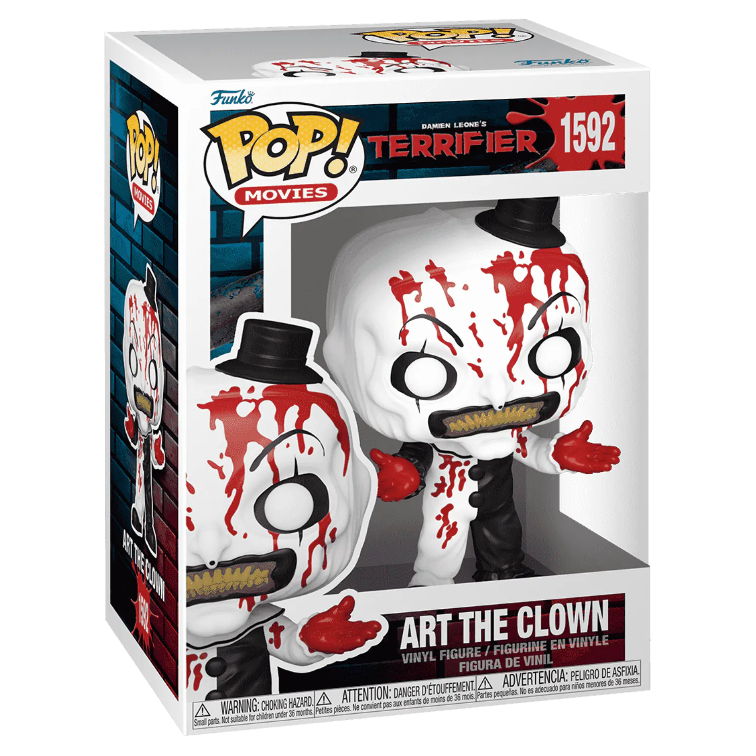 Terrifier 2 Funko POP! Movies Figurka winylowa Art the Clown(BD) 9 cm zdjęcie produktu