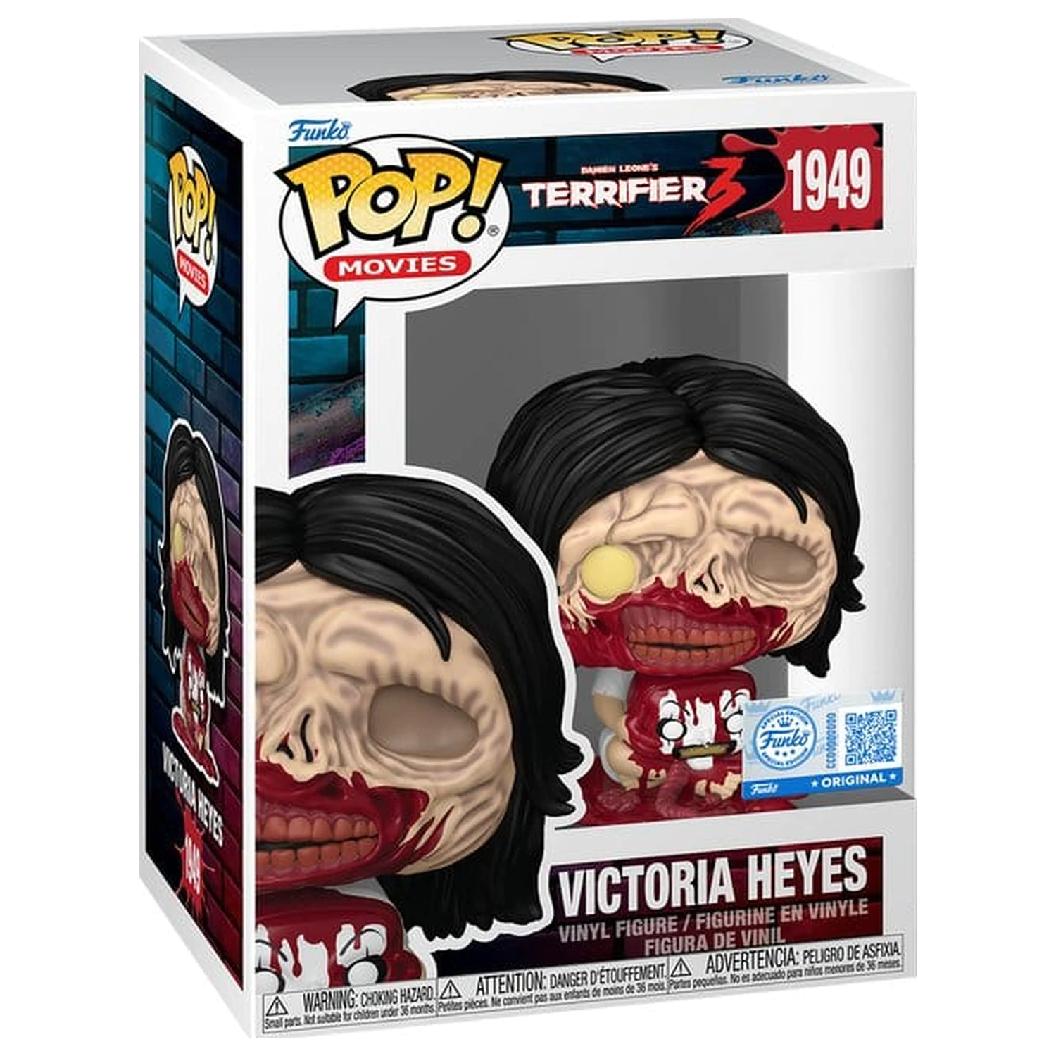 Terrifier 2 Funko POP! Movies Winylowa Figurka Victoria Heyes heo exclusive 9 cm zdjęcie produktu
