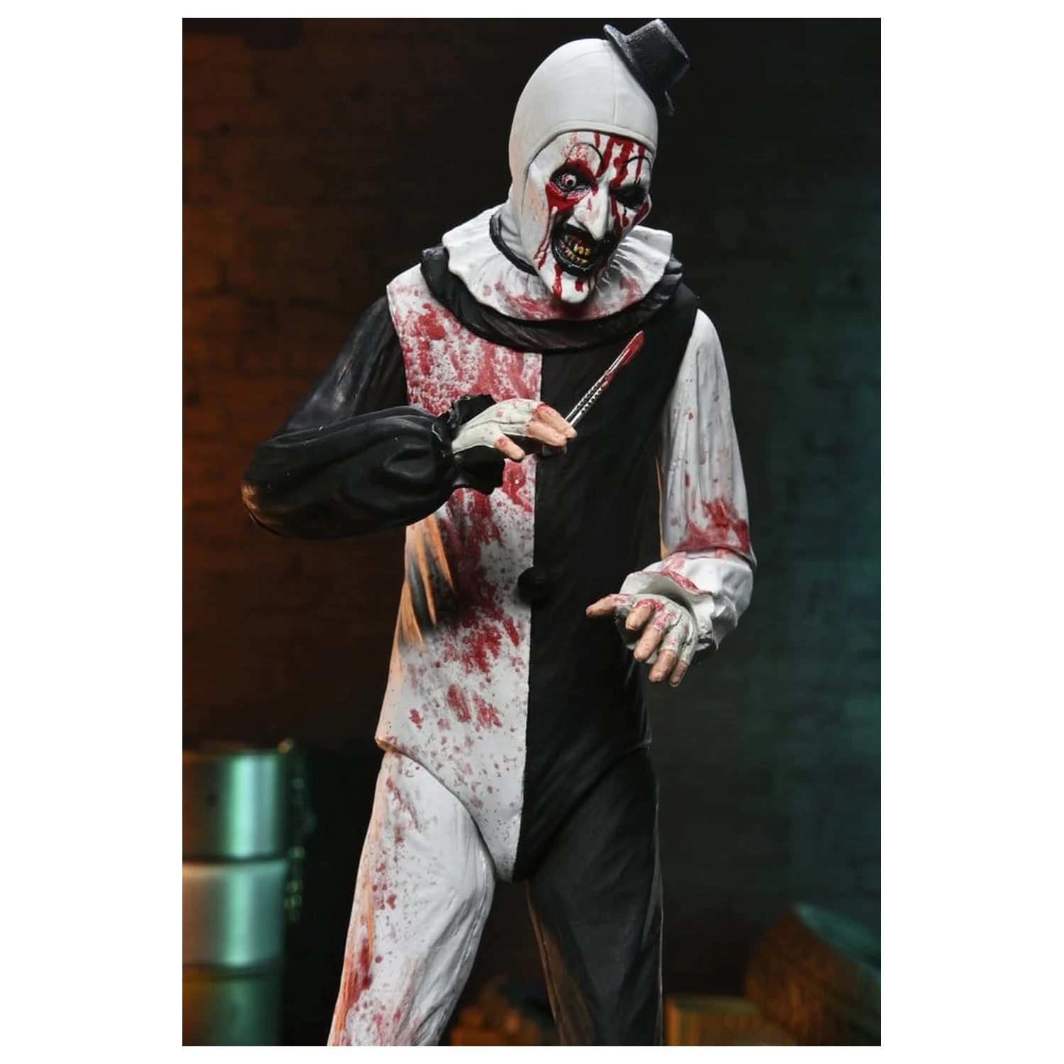 Terrifier 2 Ultimate Figurka Akcji Art the Clown (Blood Splattered) 18 cm zdjęcie produktu