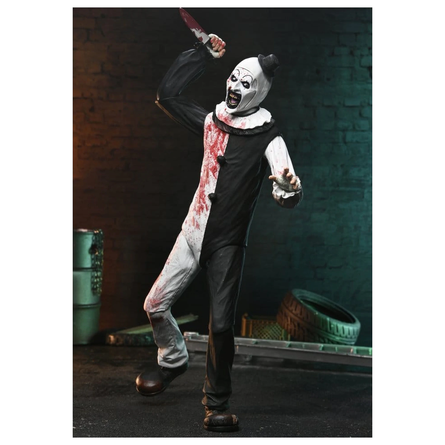 Terrifier 2 Ultimate Figurka Akcji Art the Clown (Blood Splattered) 18 cm zdjęcie produktu