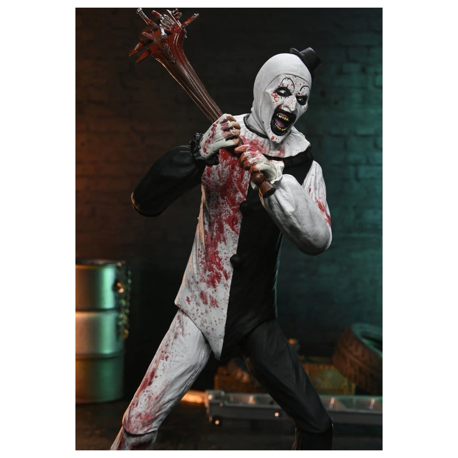 Terrifier 2 Ultimate Figurka Akcji Art the Clown (Blood Splattered) 18 cm zdjęcie produktu