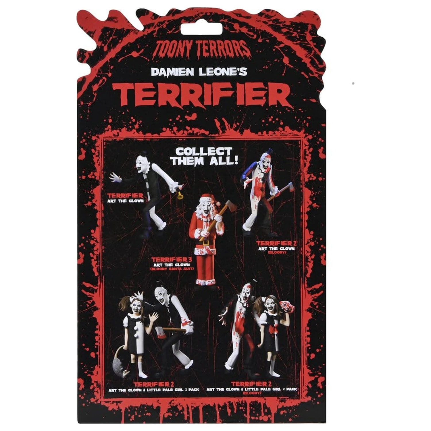Terrifier 3 Toony Terrors Figurka Akcji Santa Suit Art the Clown (Wersja Krwawa) 15 cm zdjęcie produktu
