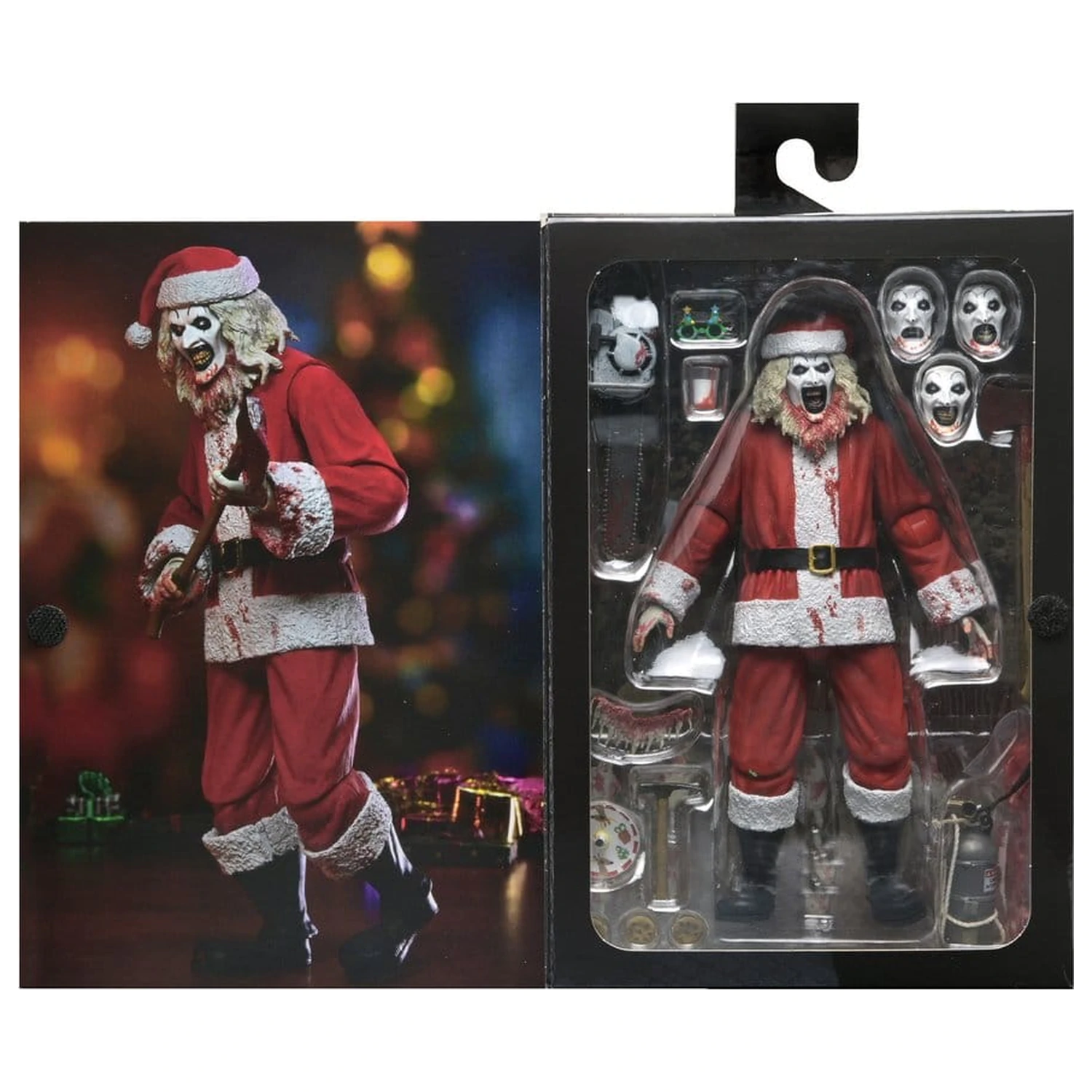 Terrifier 3 Action Figure Ultimate Santa Suit Art the Clown (Bloody Version) 18 cm zdjęcie produktu