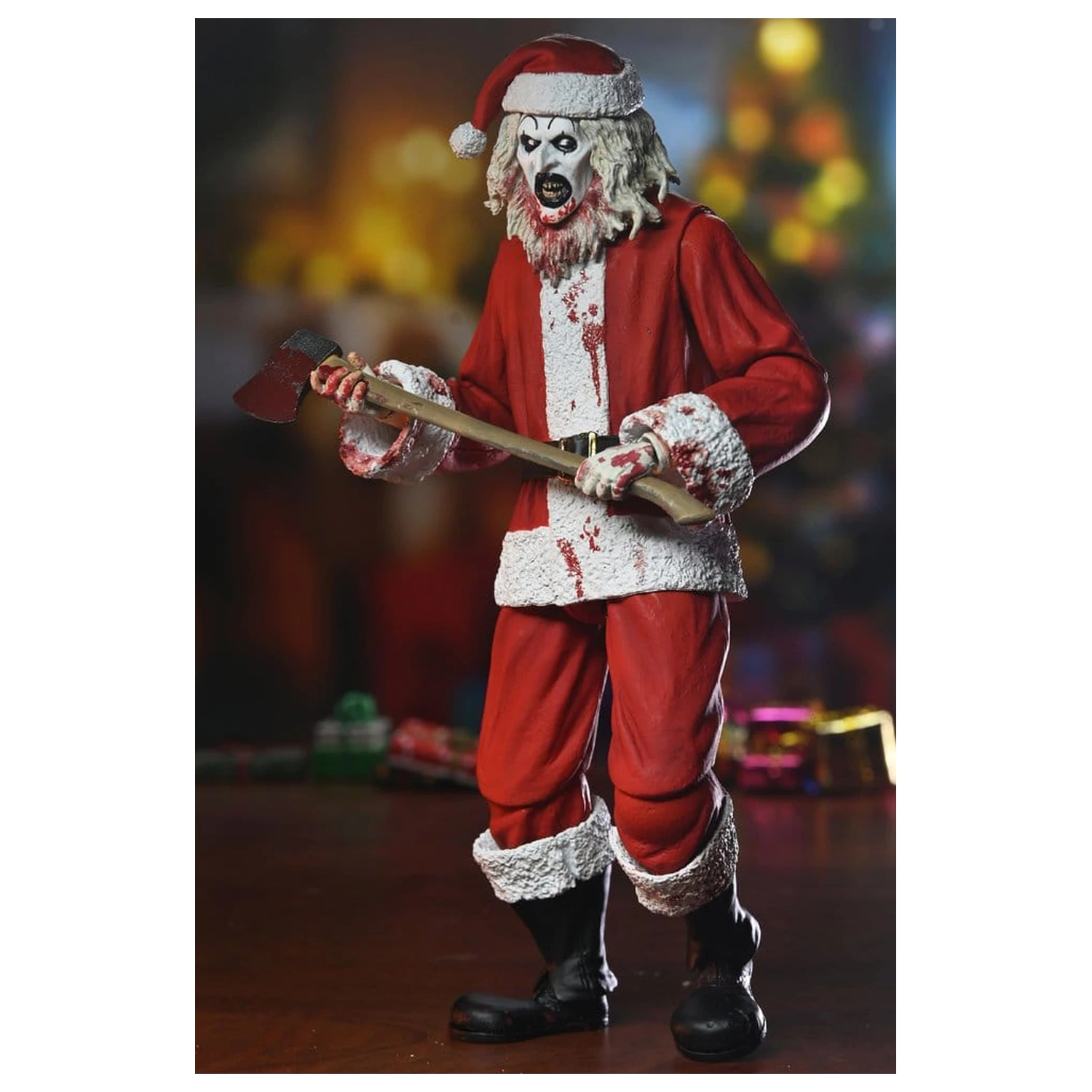 Terrifier 3 Action Figure Ultimate Santa Suit Art the Clown (Bloody Version) 18 cm zdjęcie produktu