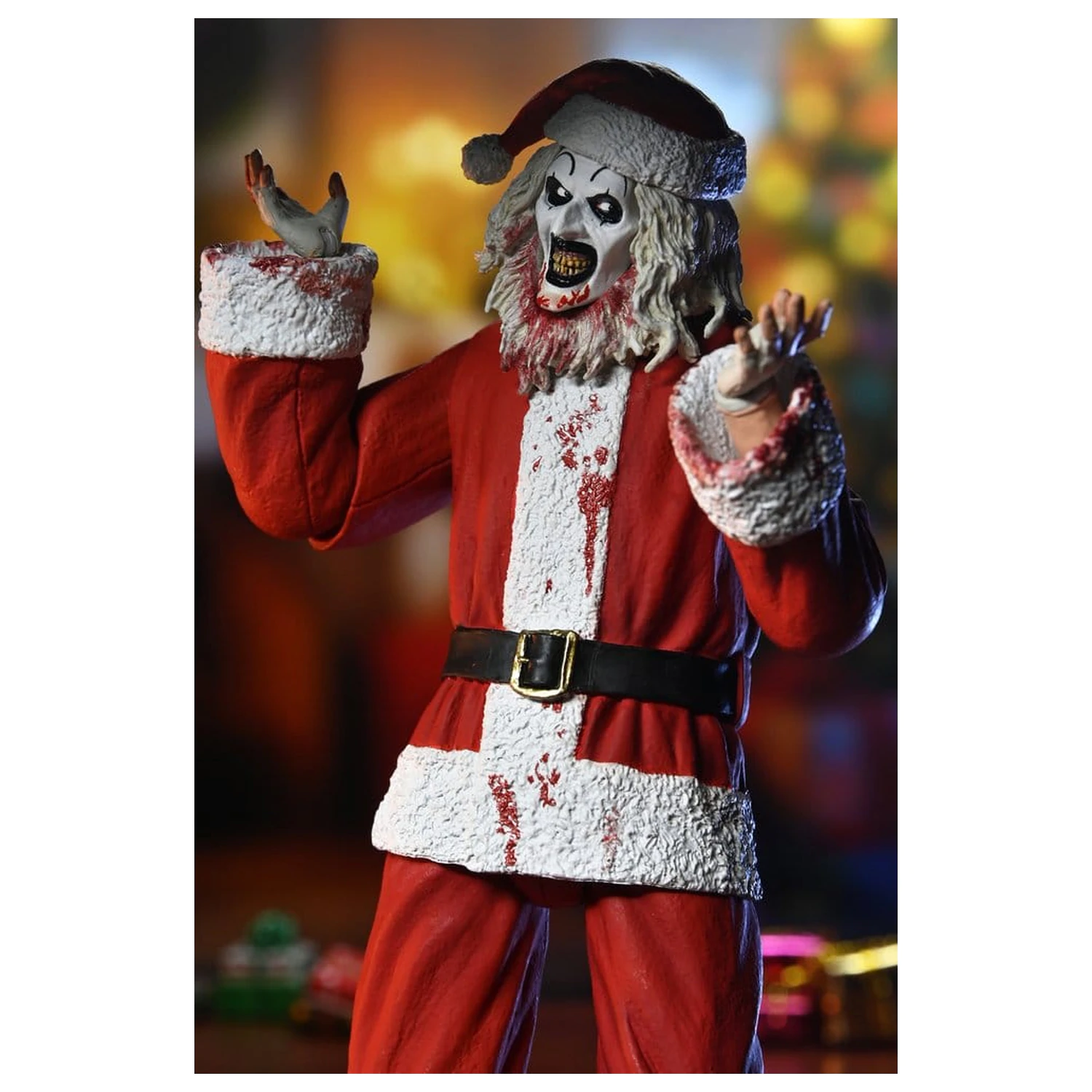 Terrifier 3 Action Figure Ultimate Santa Suit Art the Clown (Bloody Version) 18 cm zdjęcie produktu