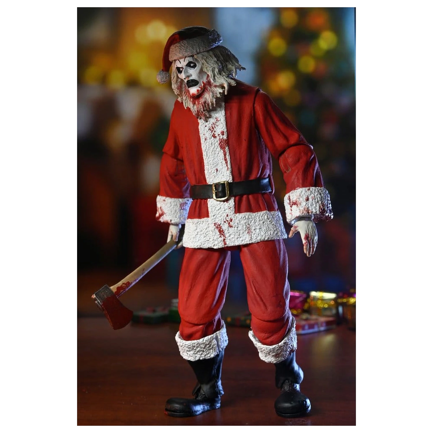 Terrifier 3 Action Figure Ultimate Santa Suit Art the Clown (Bloody Version) 18 cm zdjęcie produktu