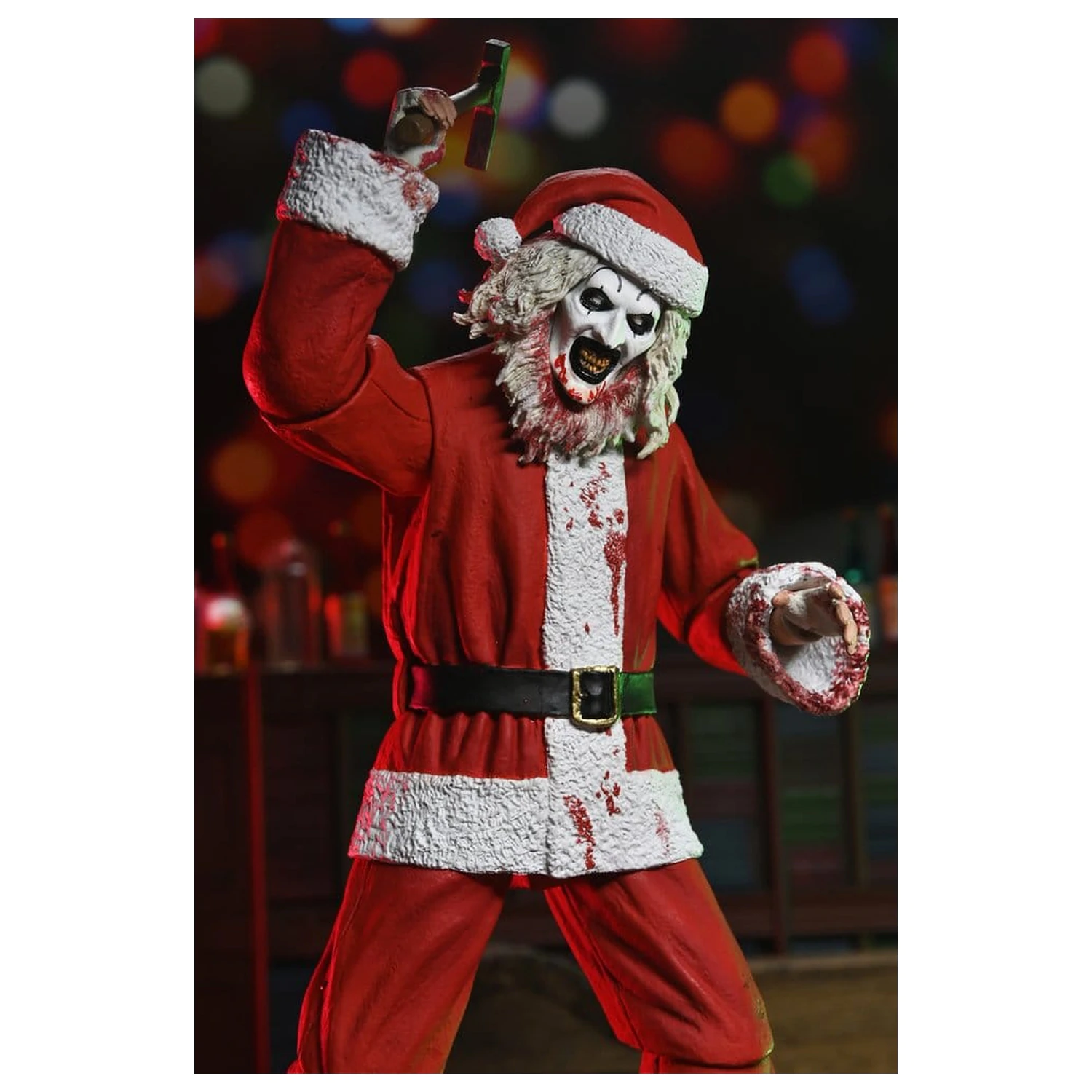 Terrifier 3 Action Figure Ultimate Santa Suit Art the Clown (Bloody Version) 18 cm zdjęcie produktu
