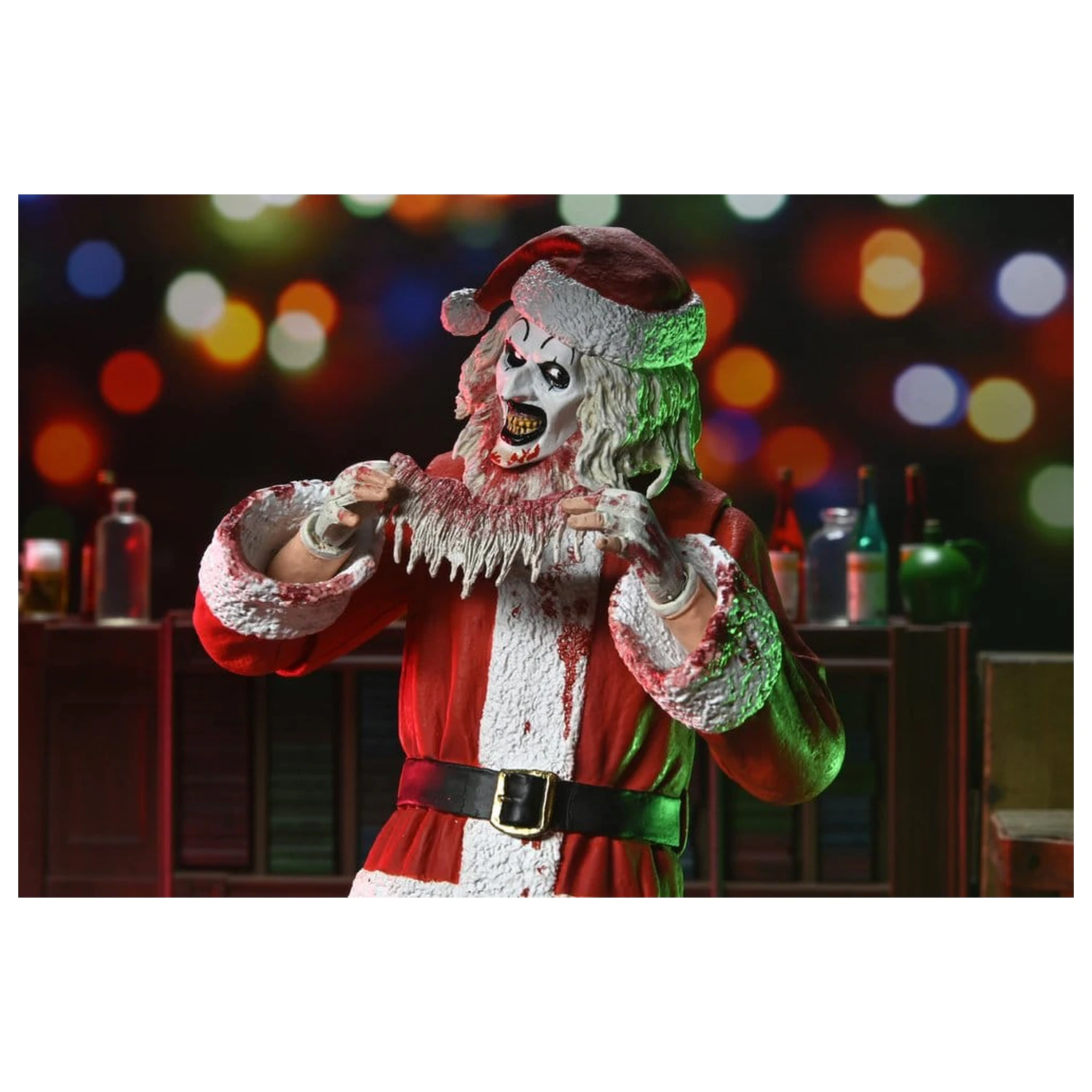 Terrifier 3 Action Figure Ultimate Santa Suit Art the Clown (Bloody Version) 18 cm zdjęcie produktu