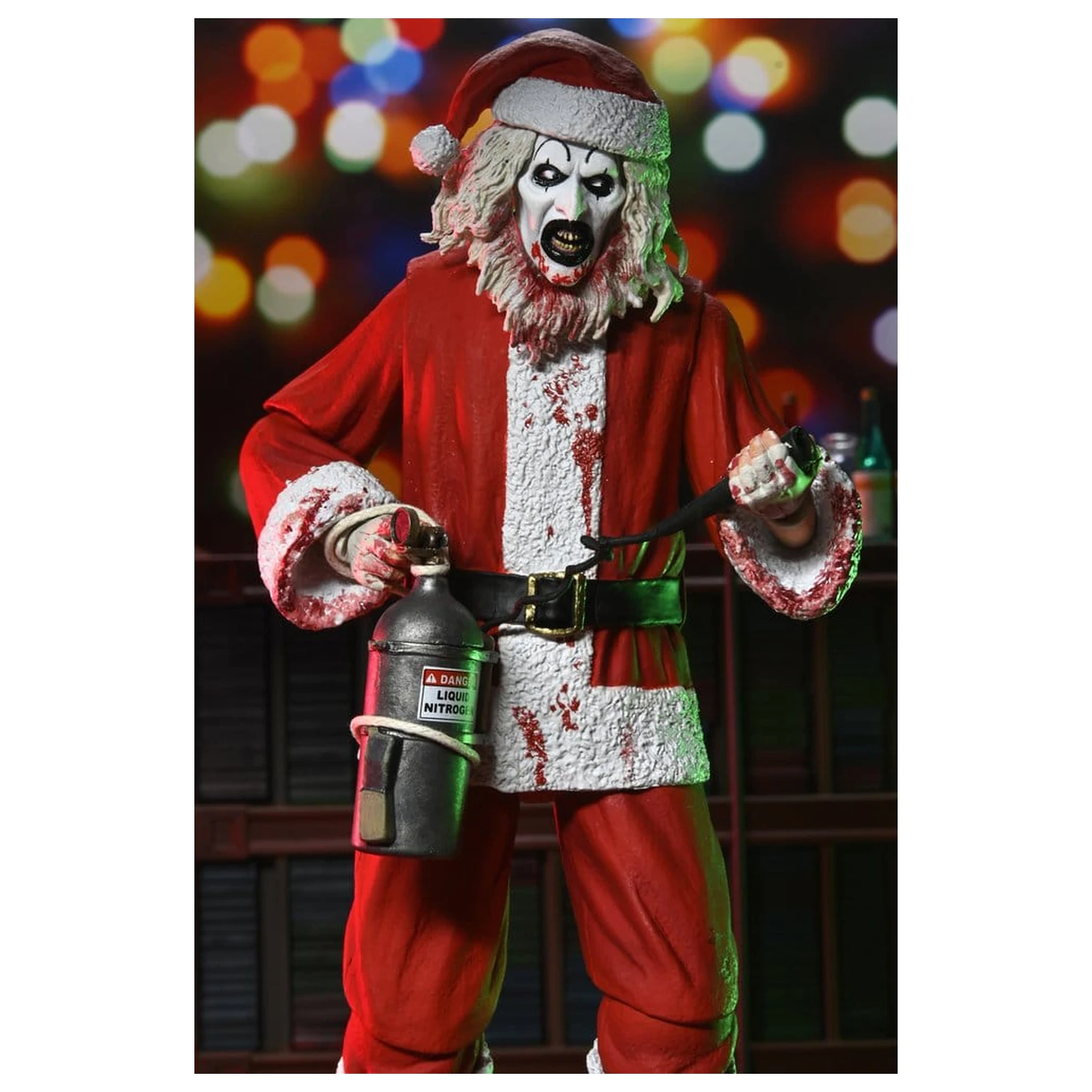 Terrifier 3 Action Figure Ultimate Santa Suit Art the Clown (Bloody Version) 18 cm zdjęcie produktu