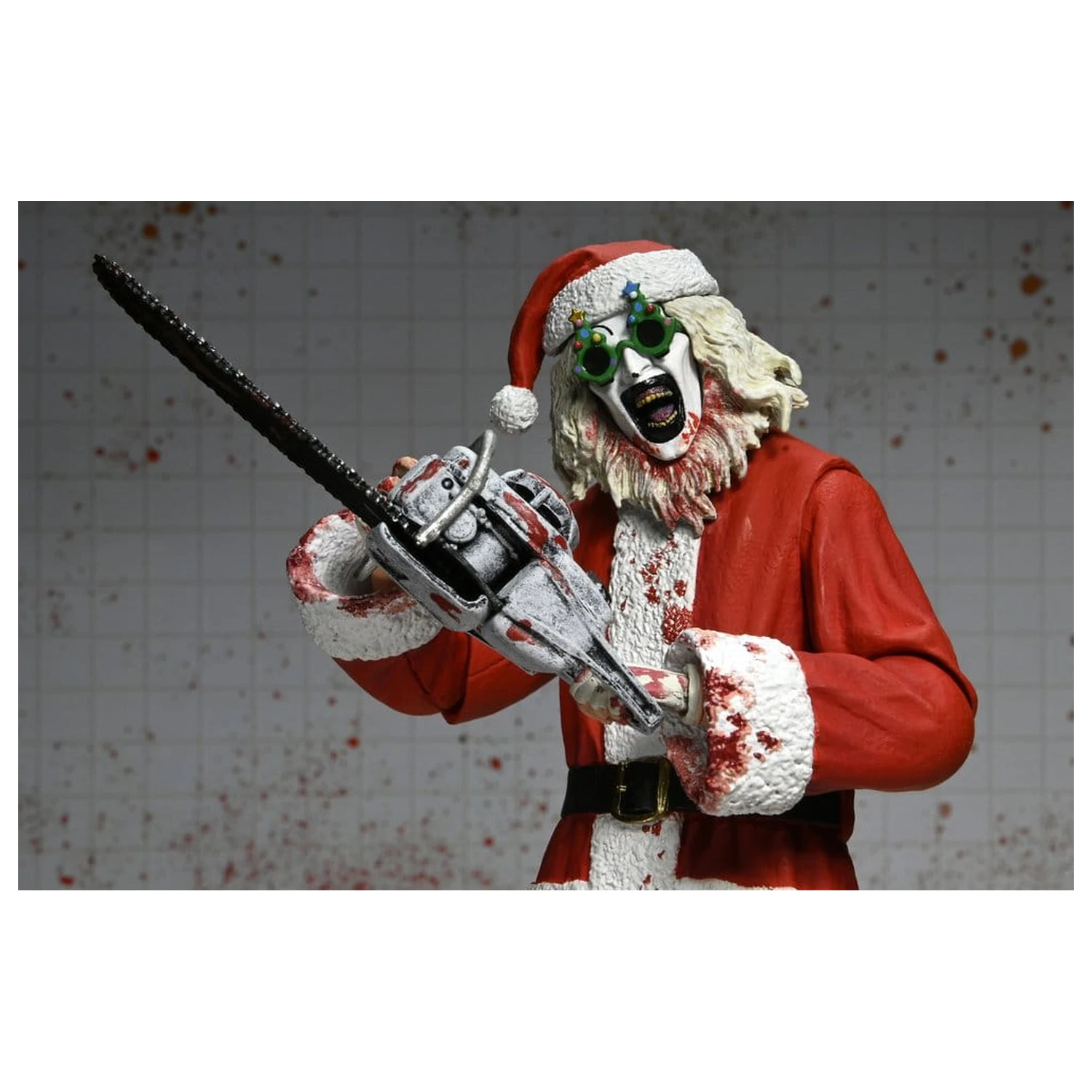 Terrifier 3 Action Figure Ultimate Santa Suit Art the Clown (Bloody Version) 18 cm zdjęcie produktu