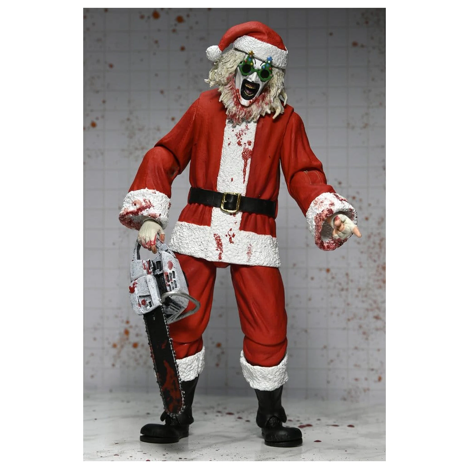 Terrifier 3 Action Figure Ultimate Santa Suit Art the Clown (Bloody Version) 18 cm zdjęcie produktu