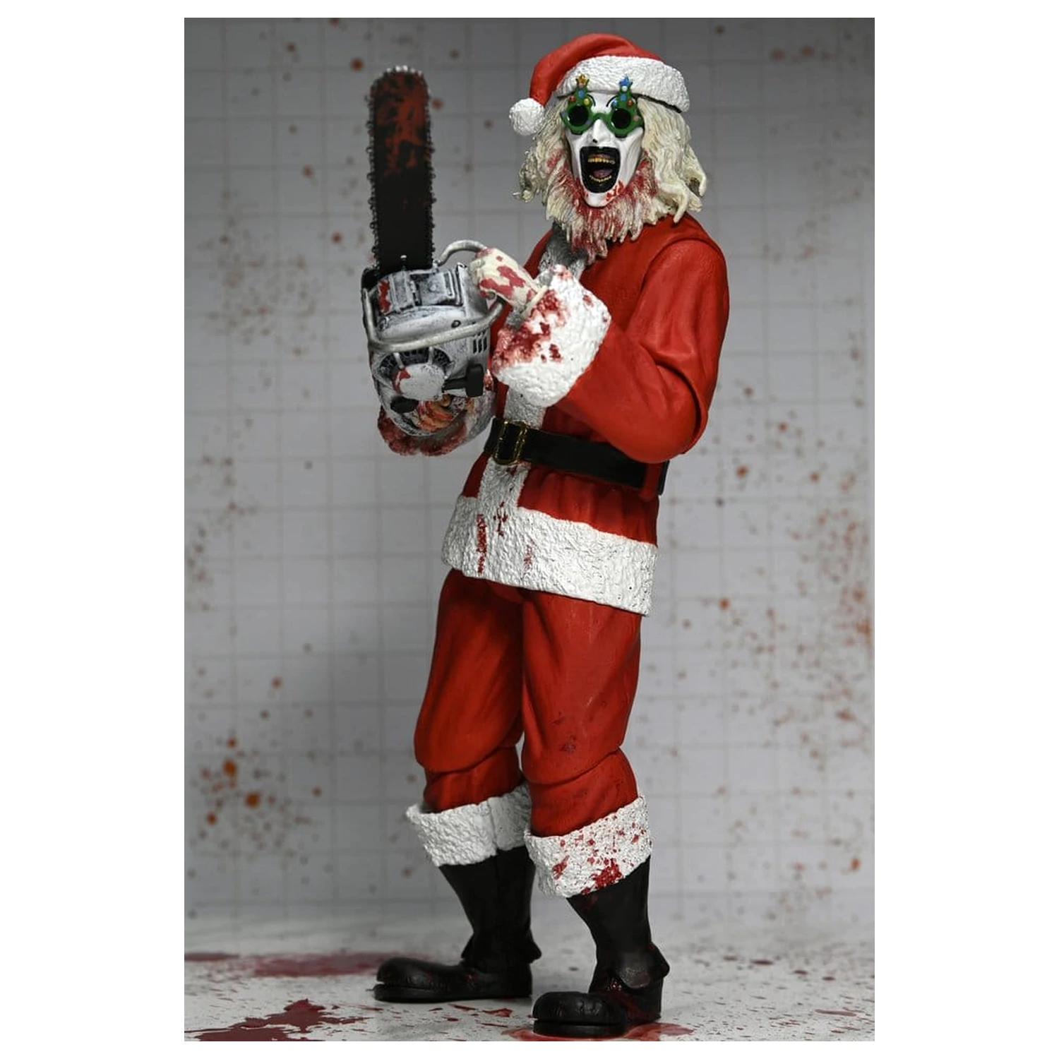 Terrifier 3 Action Figure Ultimate Santa Suit Art the Clown (Bloody Version) 18 cm zdjęcie produktu