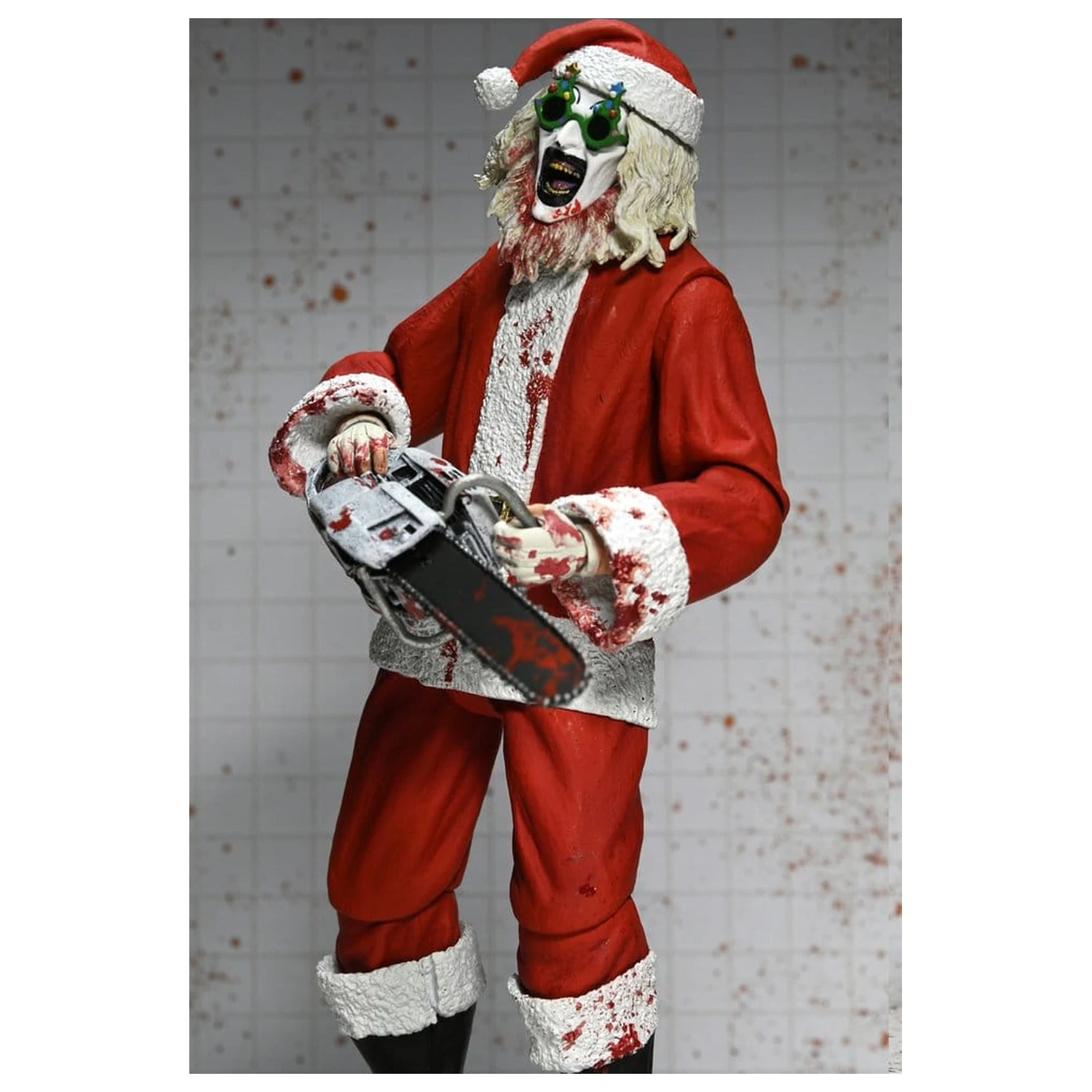 Terrifier 3 Action Figure Ultimate Santa Suit Art the Clown (Bloody Version) 18 cm zdjęcie produktu