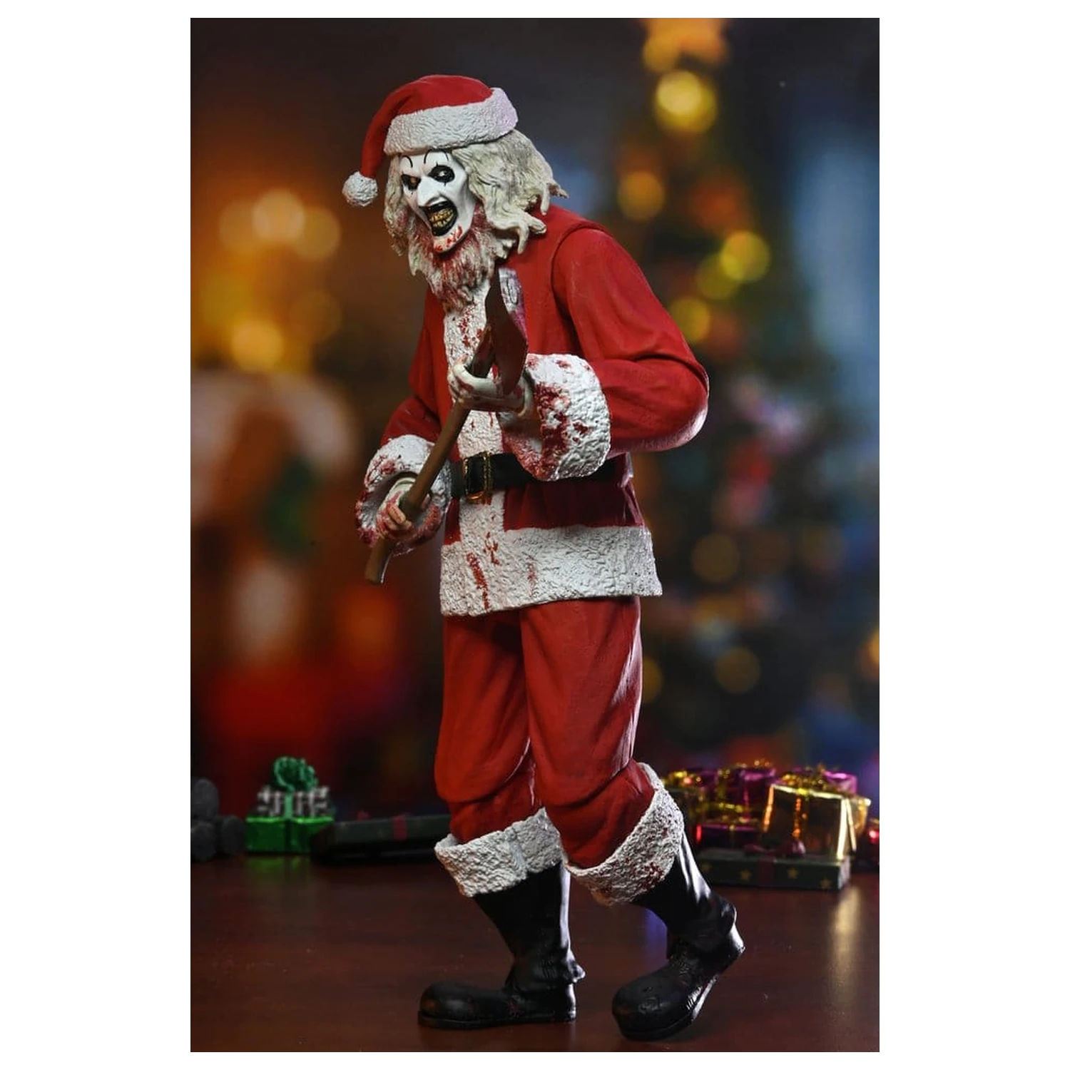 Terrifier 3 Action Figure Ultimate Santa Suit Art the Clown (Bloody Version) 18 cm zdjęcie produktu