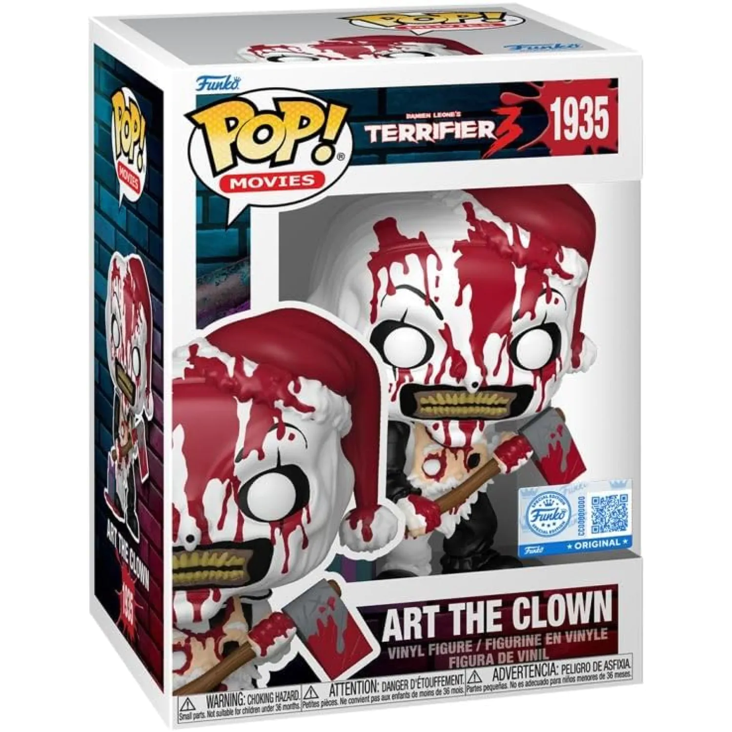 Figurka Terrifier Funko POP! - Art the Clown (Bloody with Axe) zdjęcie produktu