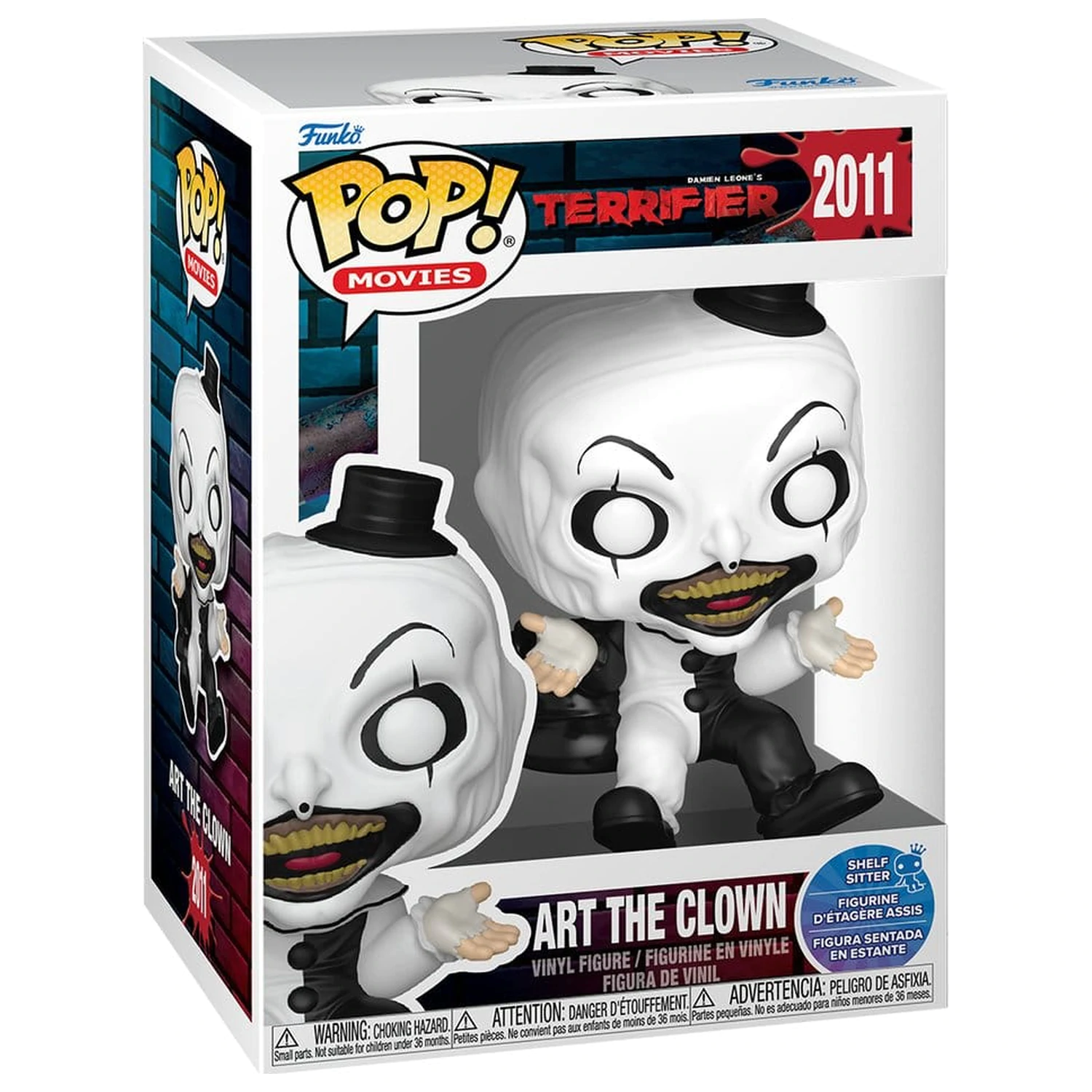Terrifier Funko POP! Movies Vinyl Figure Art the Clown (Horror Sitters) 9 cm zdjęcie produktu