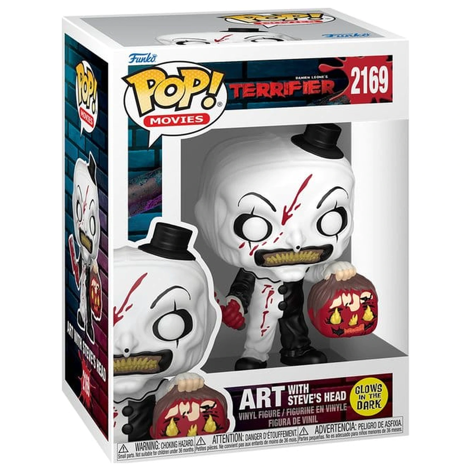 Terrifier Funko POP! Movies Vinyl Figure Art z Głowicą 9 cm zdjęcie produktu