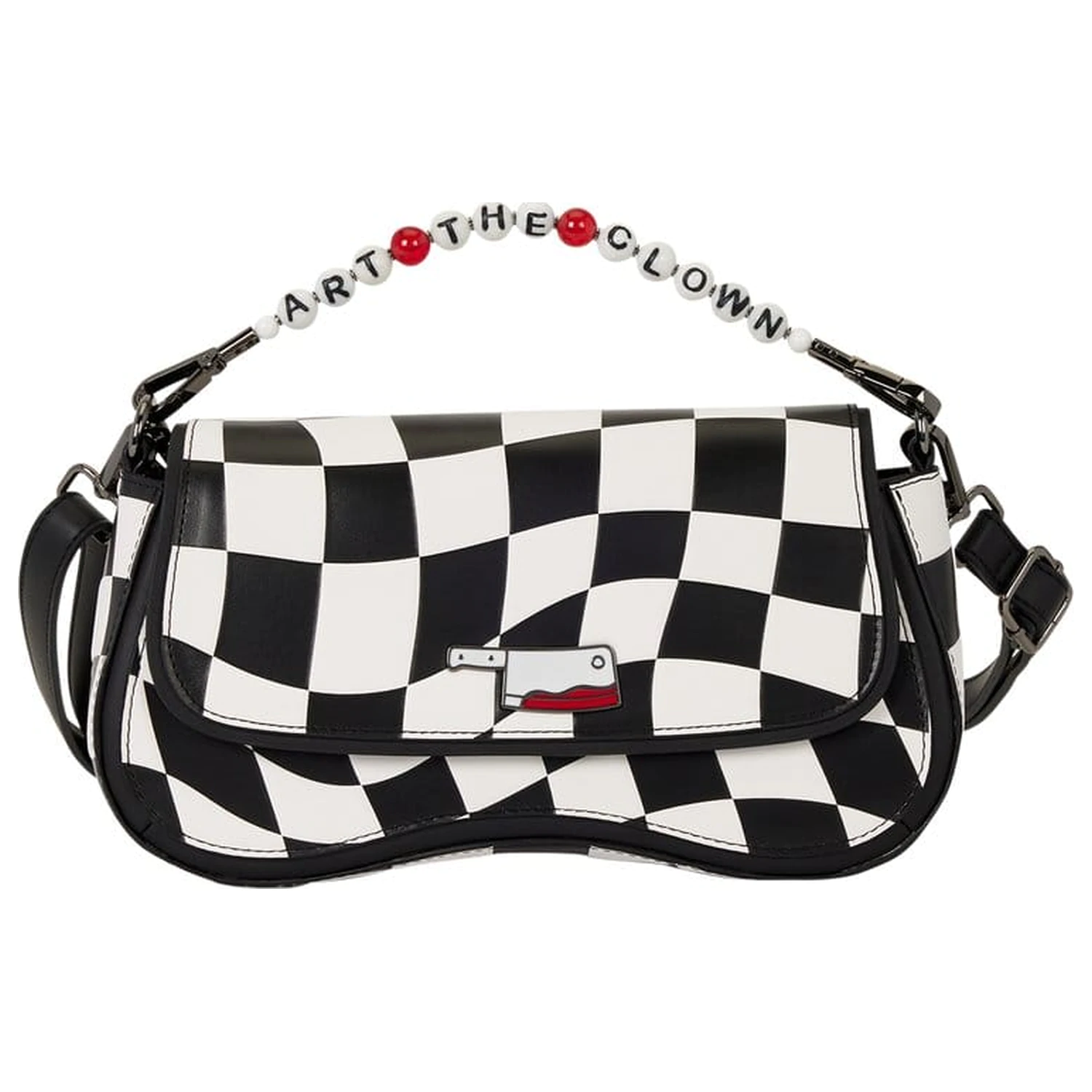 Terrifier by Loungefly Crossbody Bag Art the Clown Checkered Torba na ramię zdjęcie produktu