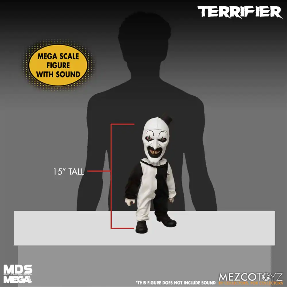 Terrifier MDS Mega Scale Pluszowa Lalka Art the Clown z dźwiękiem 38 cm zdjęcie produktu