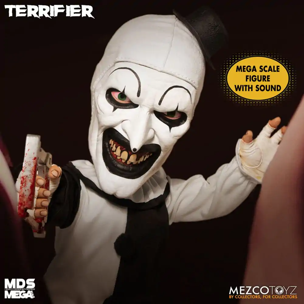 Terrifier MDS Mega Scale Pluszowa Lalka Art the Clown z dźwiękiem 38 cm zdjęcie produktu