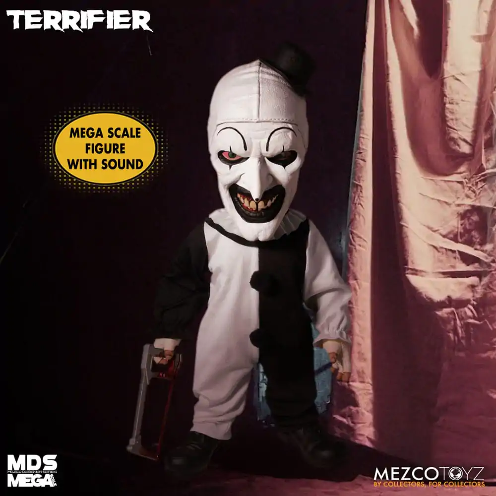 Terrifier MDS Mega Scale Pluszowa Lalka Art the Clown z dźwiękiem 38 cm zdjęcie produktu