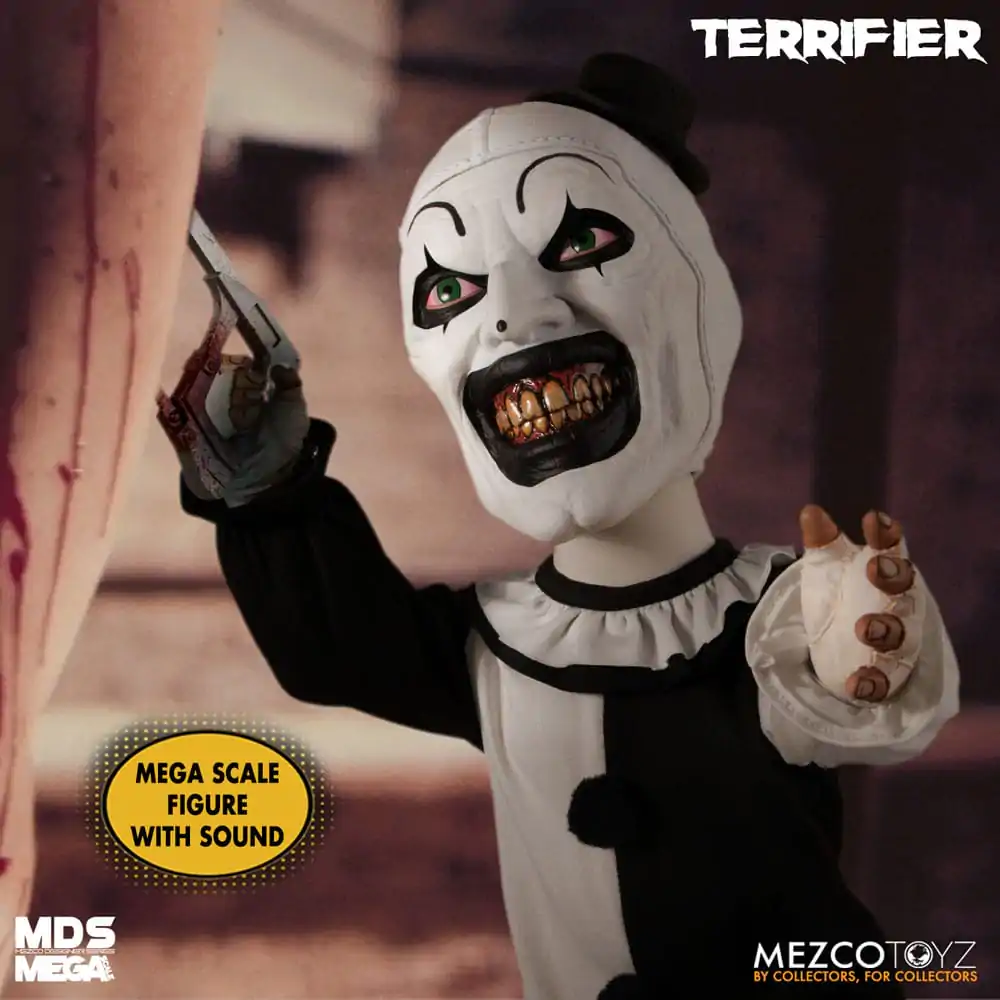 Terrifier MDS Mega Scale Pluszowa Lalka Art the Clown z dźwiękiem 38 cm zdjęcie produktu