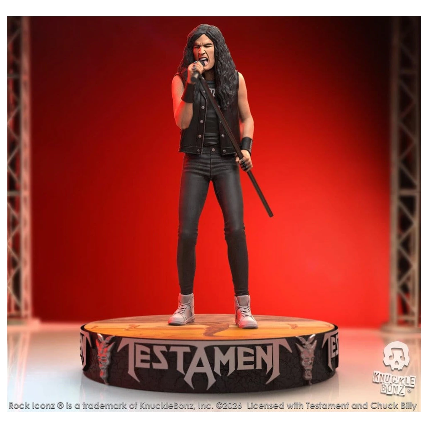 Testament Rock Iconz Statua Chuck Billy 22 cm zdjęcie produktu