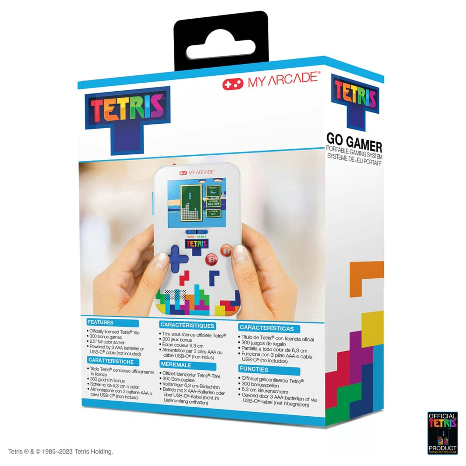 Tetris Przenośny System Gier Wideo Go Gamer zdjęcie produktu