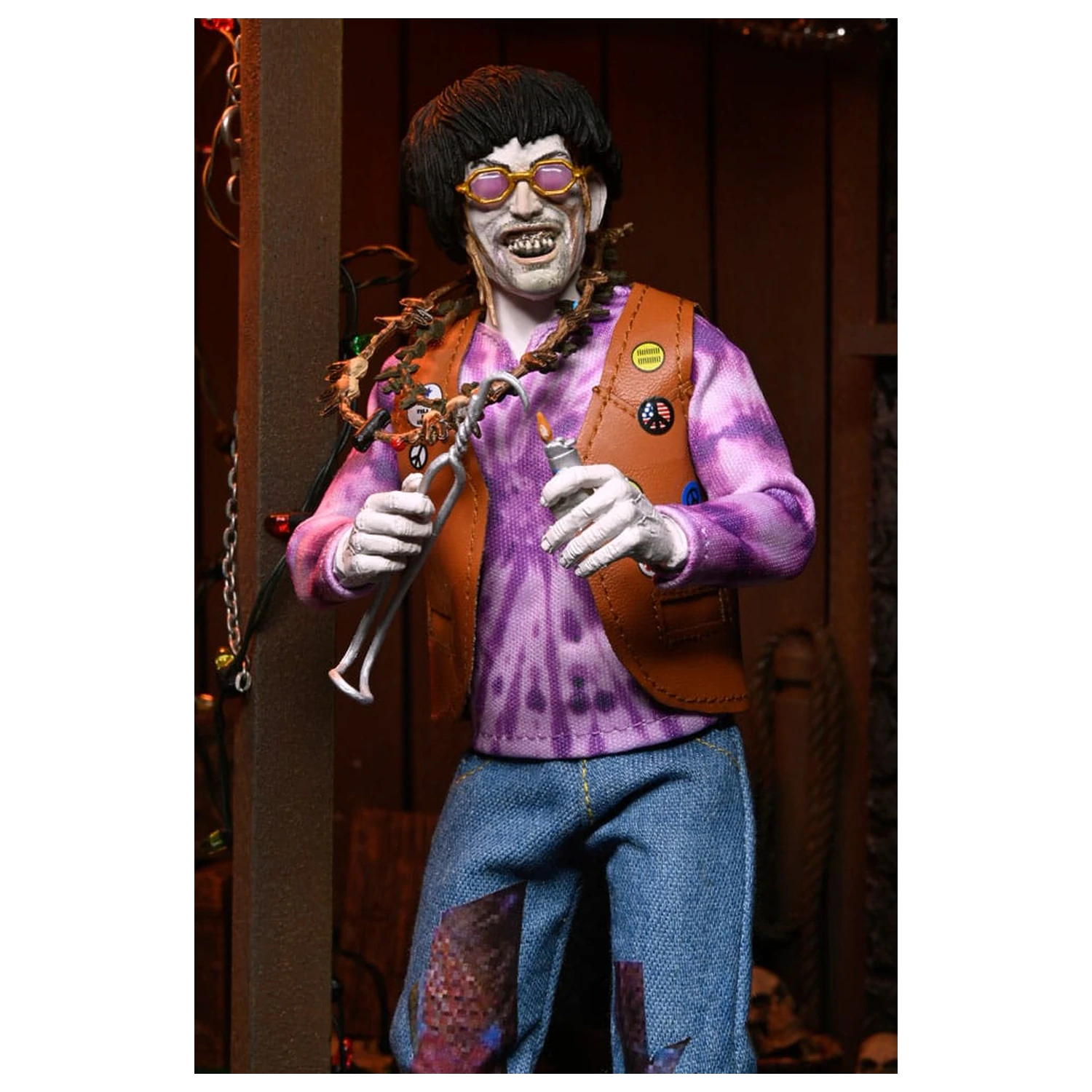 Texas Chainsaw Massacre 2 Clothed Action Figure Chop Top 20 cm zdjęcie produktu