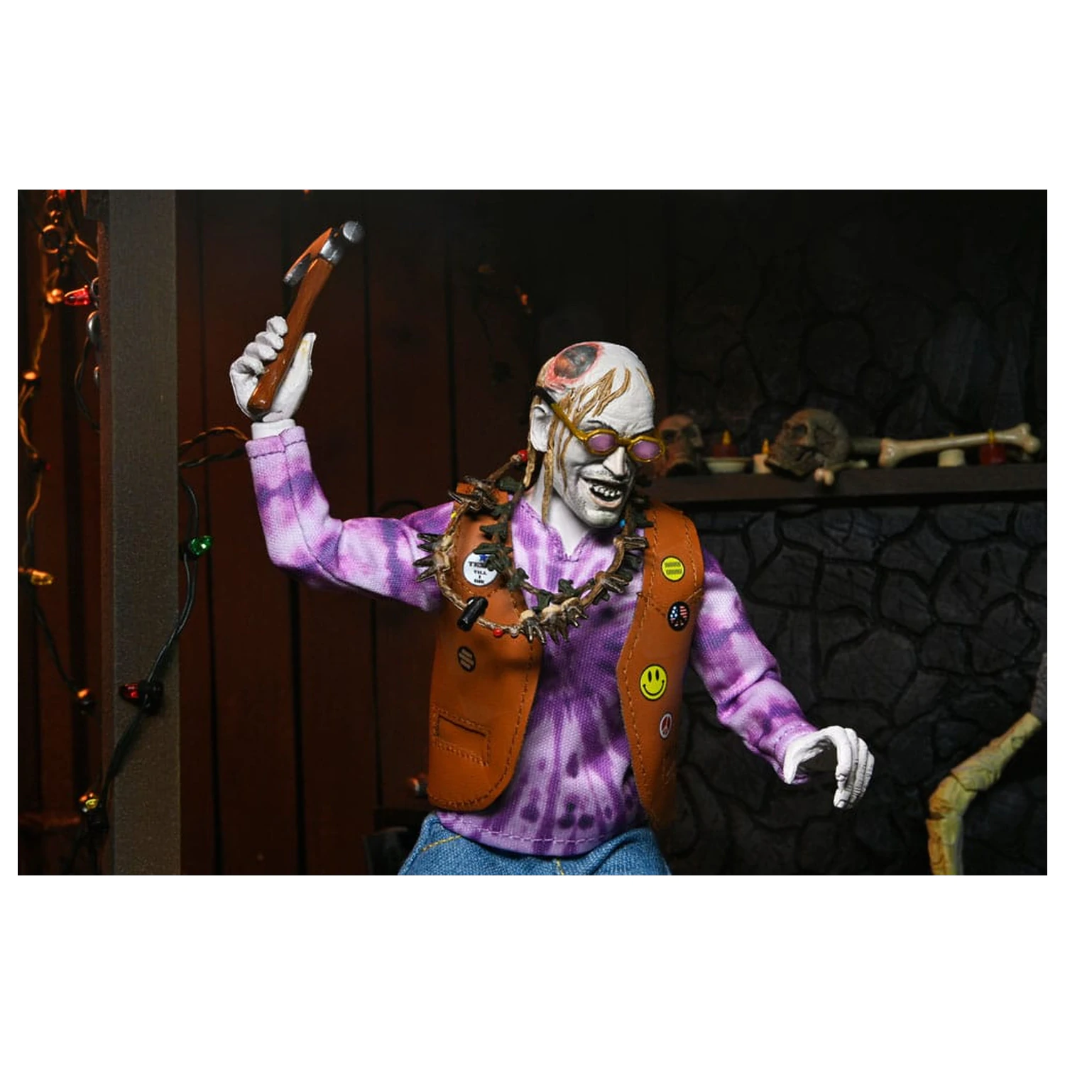 Texas Chainsaw Massacre 2 Clothed Action Figure Chop Top 20 cm zdjęcie produktu