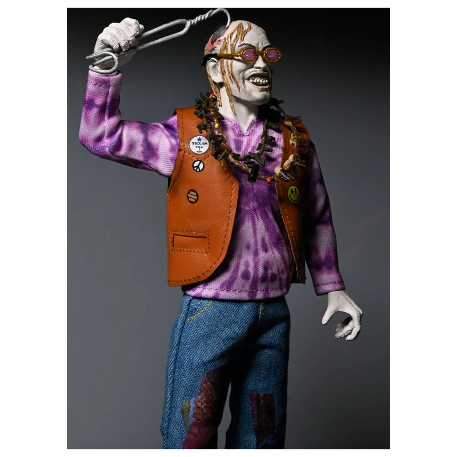 Texas Chainsaw Massacre 2 Clothed Action Figure Chop Top 20 cm zdjęcie produktu