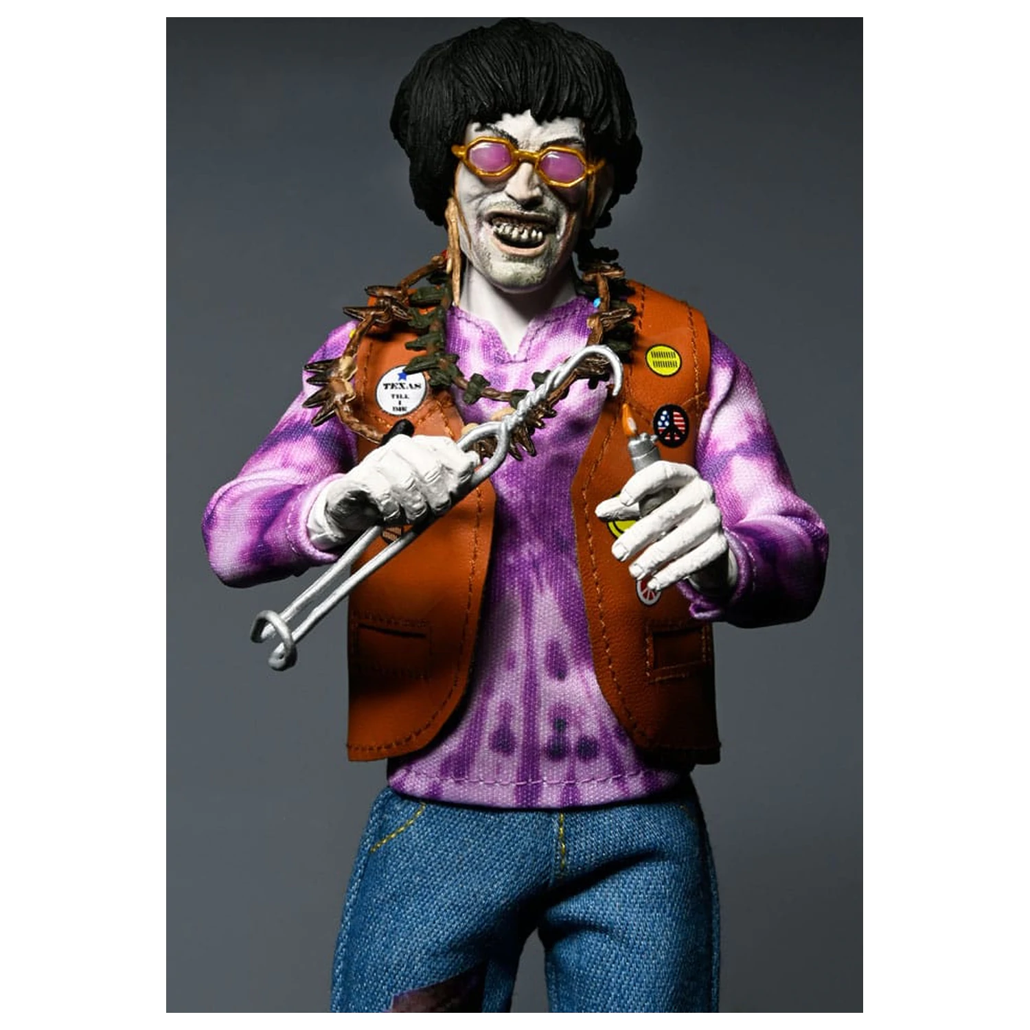 Texas Chainsaw Massacre 2 Clothed Action Figure Chop Top 20 cm zdjęcie produktu