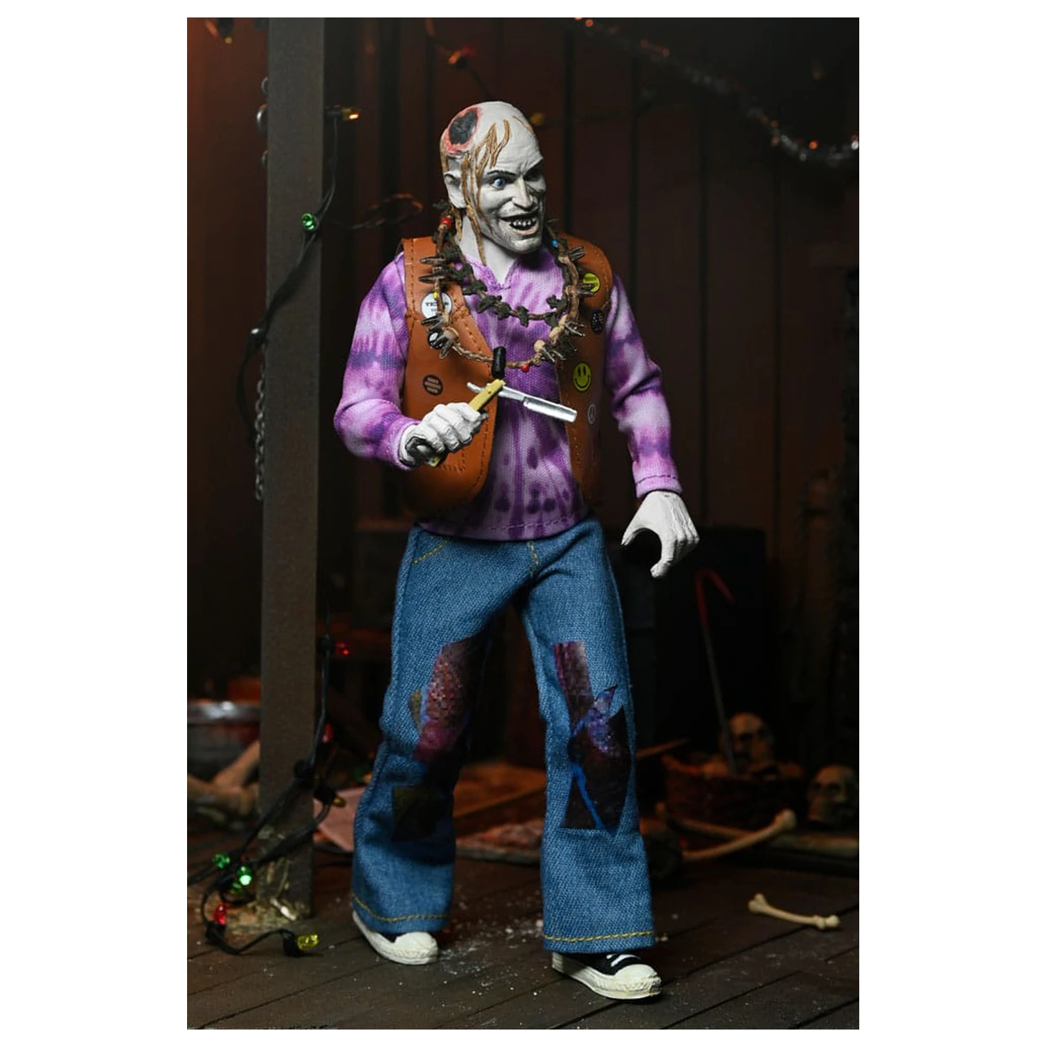Texas Chainsaw Massacre 2 Clothed Action Figure Chop Top 20 cm zdjęcie produktu