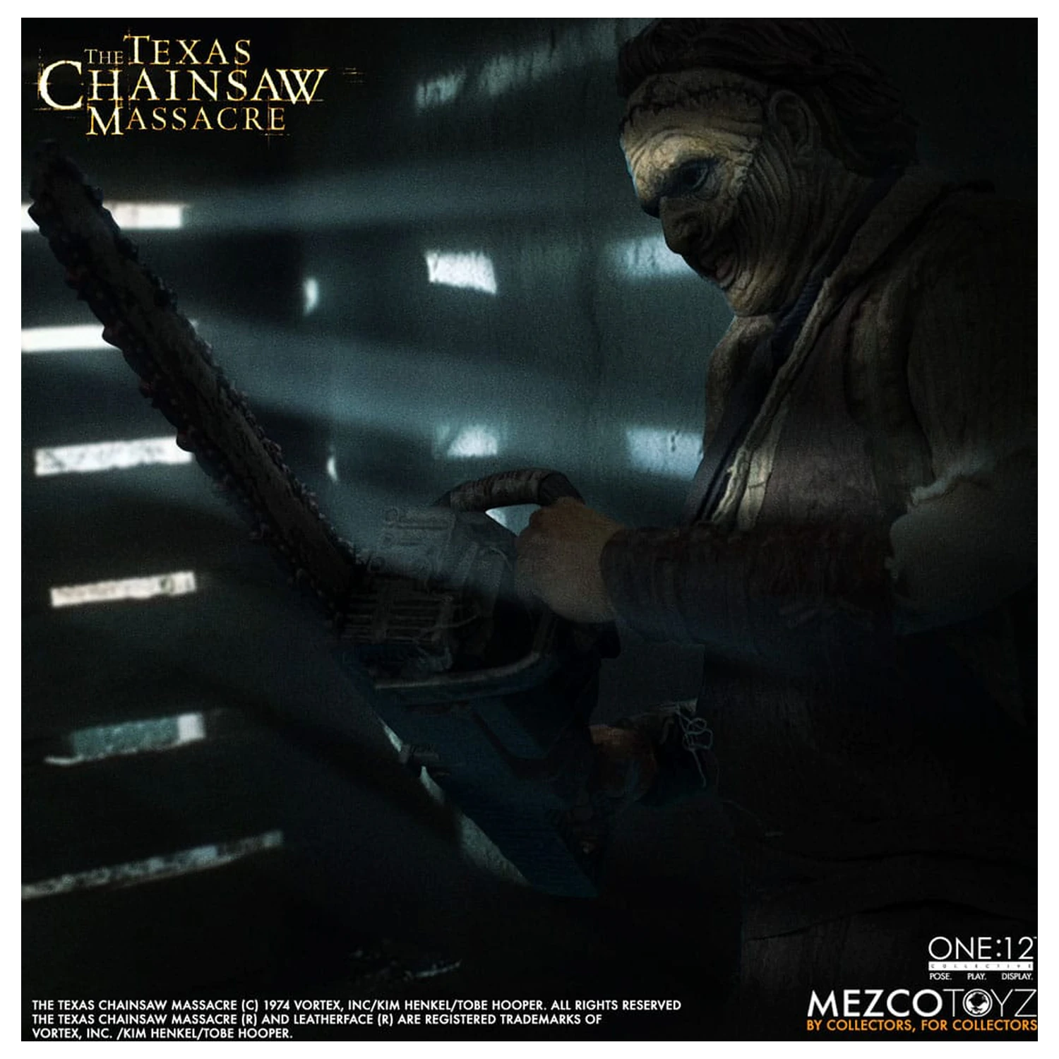 Texas Chainsaw Massacre (2003) figurka akcji 1/12 Leatherface 17 cm zdjęcie produktu