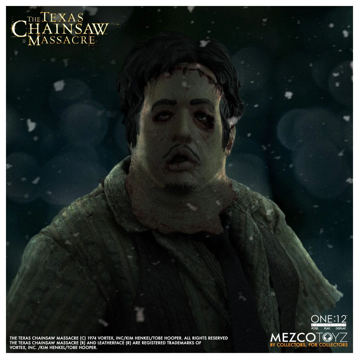 Texas Chainsaw Massacre (2003) figurka akcji 1/12 Leatherface 17 cm zdjęcie produktu