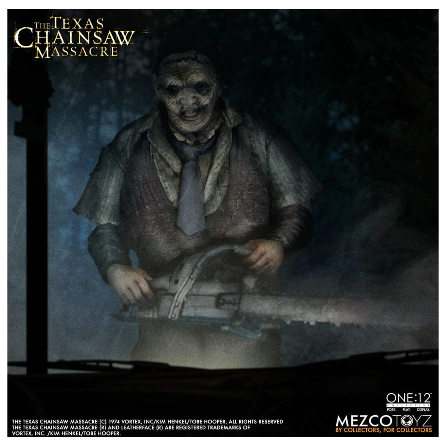 Texas Chainsaw Massacre (2003) figurka akcji 1/12 Leatherface 17 cm zdjęcie produktu