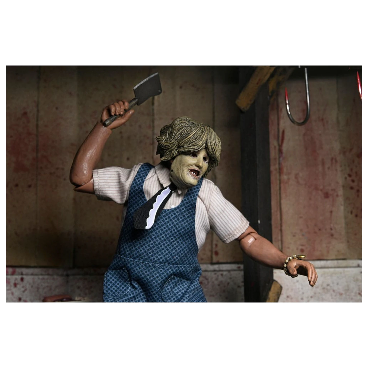 Texas Chainsaw Massacre Clothed Action Figure Leatherface z Old Lady Mask 20 cm zdjęcie produktu