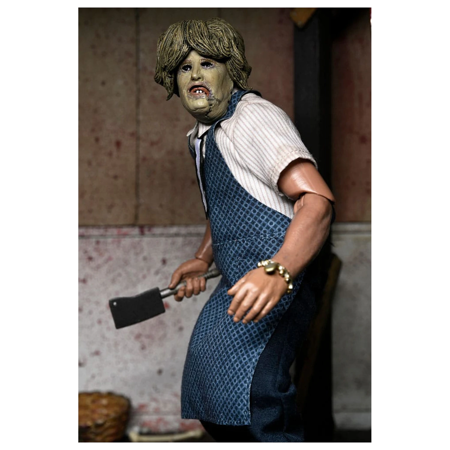 Texas Chainsaw Massacre Clothed Action Figure Leatherface z Old Lady Mask 20 cm zdjęcie produktu
