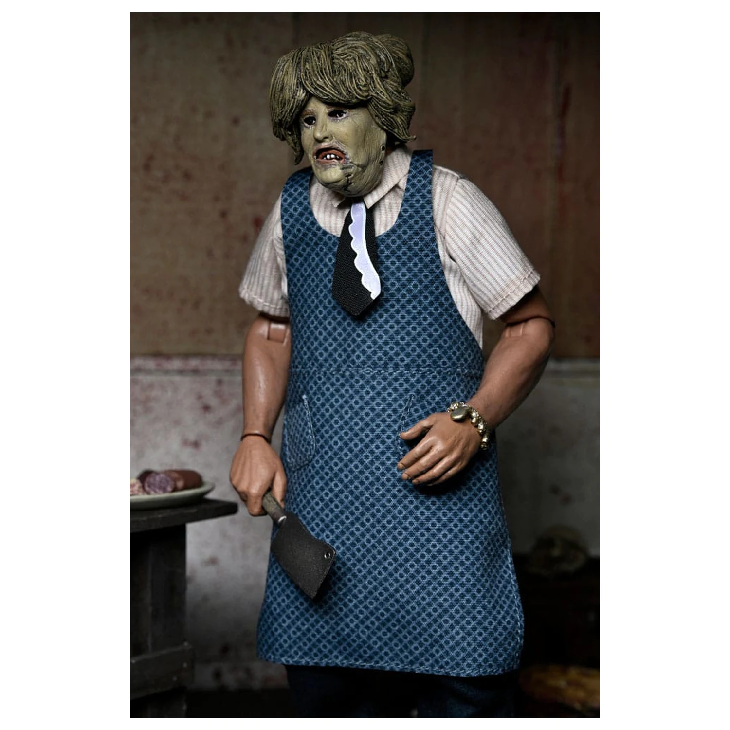 Texas Chainsaw Massacre Clothed Action Figure Leatherface z Old Lady Mask 20 cm zdjęcie produktu