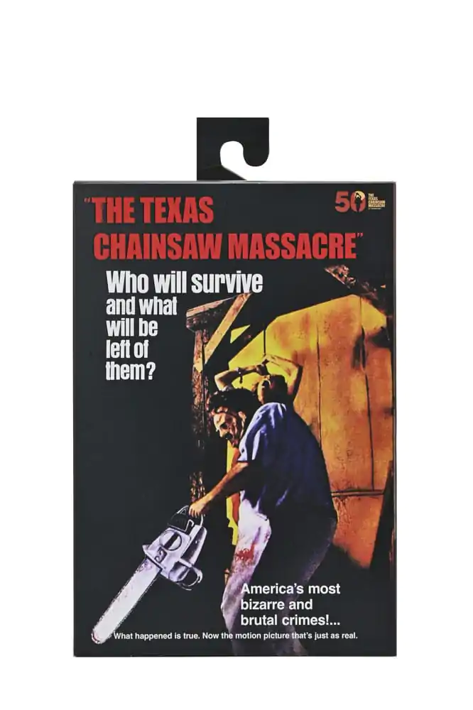 Texas Chainsaw Massacre Clothed Figurka Akcji Leatherface 50th Anniversary 20 cm zdjęcie produktu