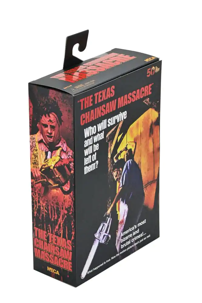 Texas Chainsaw Massacre Clothed Figurka Akcji Leatherface 50th Anniversary 20 cm zdjęcie produktu