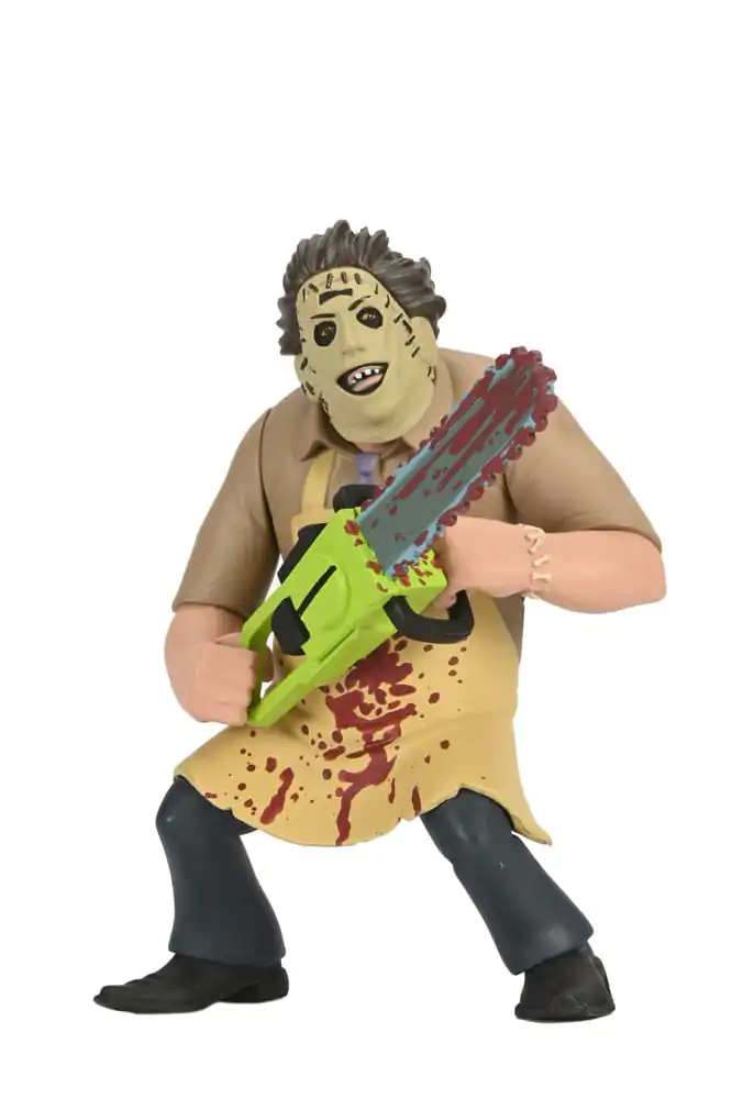 Texas Chainsaw Massacre Toony Terrors Figurka Akcji 50th Anniversary Leatherface (Bloody) 15 cm zdjęcie produktu