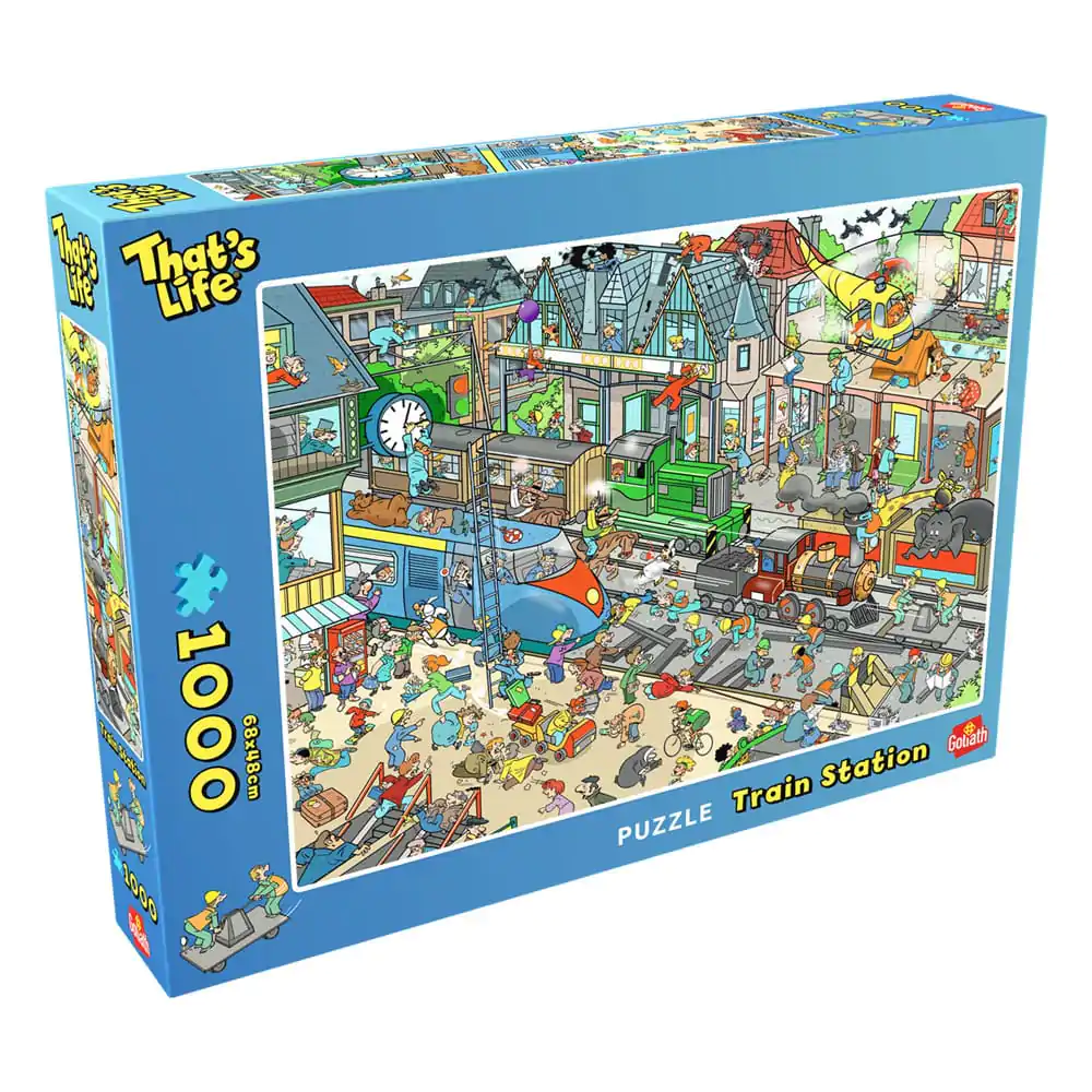 That´s Life Bix Box Puzzle Dworzec Kolejowy (1000 elementów) zdjęcie produktu