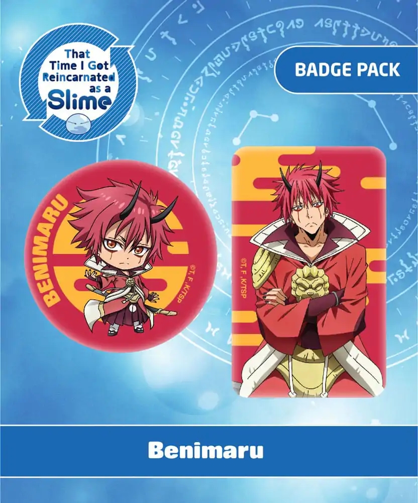 That Time I Got Reincarnated as a Slime Przypinki 2-Pak Benimaru zdjęcie produktu