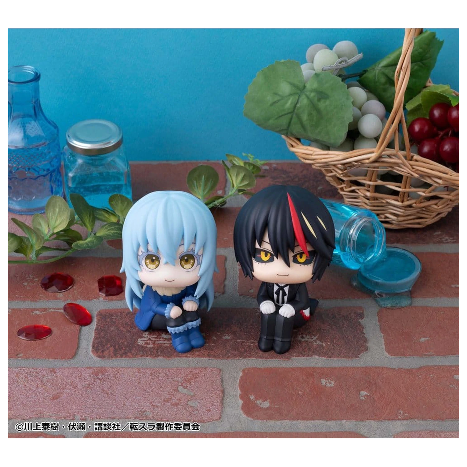Zestaw 2 figurek PVC That Time I Got Reincarnated as a Slime Look Up Rimuru Tempest & Diablo z prezentem 11 cm zdjęcie produktu