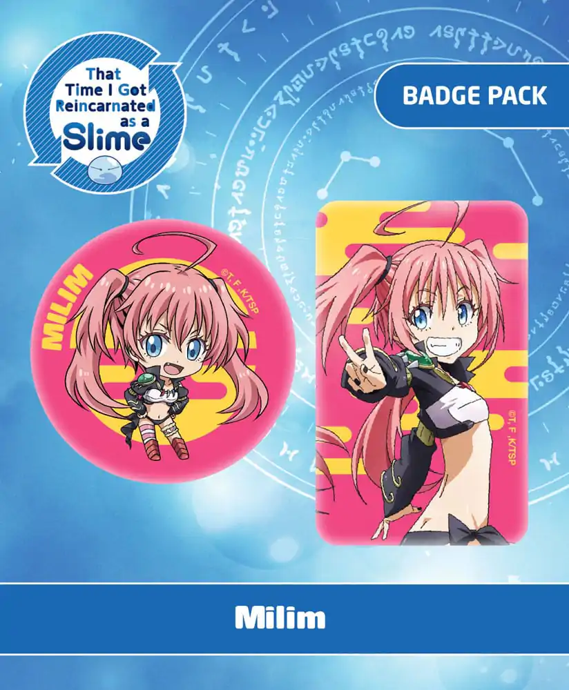 Zestaw 2 przypinek That Time I Got Reincarnated as a Slime Milim zdjęcie produktu